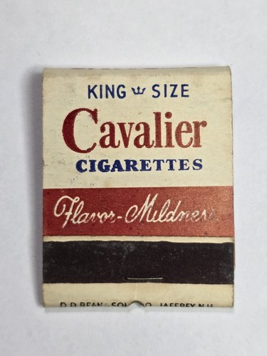 Matchbook cover cavalier - cover,