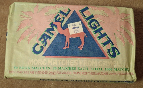 1992 camel lights matchbooks - 1992,